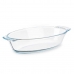 Plat à Gratin Vivalto T7-07 Transparent Verre Borosilicaté 700 ml 23,6 x 5,3 x 13 cm Avec des poignées (18 Unités)