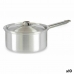 Saucepan with Lid Ø 16 cm Silver Aluminium 1,5 L (10 Units)