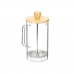 Theepot Vivalto SW8132 600ML Natuurlijk Bamboe Borosilicaatglas 600 ml