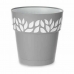 Vaso Autoirrigante Stefanplast Cloe Grigio Plastica 29 x 29 x 29 cm (6 Unità)