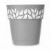 Vaso Autoirrigante Stefanplast Cloe Grigio Plastica 29 x 29 x 29 cm (6 Unità)