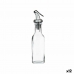 Dispenser pentru Ulei Transparent Sticlă Oțel 180 ml (12 Unități)