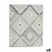 Mantel Kinvara ROMBOS-G Gris Loneta 140 x 180 cm Antimanchas Rombos (6 Unidades)