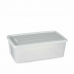 Scatola portaoggetti con coperchio Stefanplast Elegance Bianco Plastica 5 L 19,5 x 11,5 x 33 cm (12 Unità)