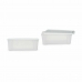 Storage Box with Lid Stefanplast Elegance White Plastic 5 L 19,5 x 11,5 x 33 cm (12 Units)