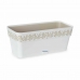 Selvvandende planter Stefanplast Gaia Hvid Plastik 13,3 x 12,3 x 29,3 cm (12 enheder)