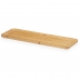 Snackdienblad Bruin Bamboe 46 x 1,6 x 15 cm Aperitief (12 Stuks)