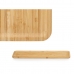 Snackdienblad Bruin Bamboe 46 x 1,6 x 15 cm Aperitief (12 Stuks)