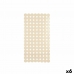 Antislipmat voor in de douche Beige PVC 68 x 36 x 1 cm (6 Stuks)