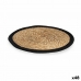 Bordmatte Naturell Svart 35 x 1 x 35 cm (48 enheter)