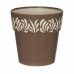 Vaso Autoirrigável Stefanplast Gaia Castanho Plástico 15 x 15 x 15 cm (12 Unidades)