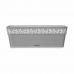 Jardinière auto-arrosante Stefanplast Gaia Gris Plastique 49,5 x 17 x 19 cm (12 Unités)