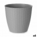 Vaso Stefanplast Cinzento Plástico 24 x 22,3 x 24 cm (6 Unidades)