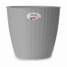 Vaso Stefanplast Cinzento Plástico 24 x 22,3 x 24 cm (6 Unidades)