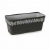 Självvattnande planter Stefanplast Gaia Antracitgrå Plast 13,3 x 12,3 x 29,3 cm (12 antal)