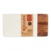 Snijplank Wit Marmer Acacia 15 x 1,3 x 30 cm (8 Stuks)