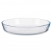 Ovenschaal Transparant Borosilicaatglas 25,5 x 4,5 x 25,5 cm (6 Stuks)