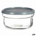 Cutie rotundă pentru prânz cu capac Gri Plastic 415 ml 12 x 6 x 12 cm (24 Unități)