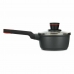 Saucepan with Lid Kinvara 77782 Black Aluminium Bakelite Ø 16 cm (6 Units)