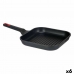 Geribbelde Grillpan 28 x 28 cm Aluminium (6 Stuks)