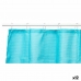 Rideau de Douche Berilo SC-POLY-UD1-BLUE Bleu Polyester 180 x 180 cm Points (12 Unités)