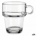 Tazza Impilabile Trasparente Vetro 270 ml (24 Unità)