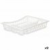 Égouttoir pour Évier Blanc Plastique 45,5 x 8 x 36,5 cm (12 Unités)