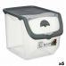 Opstapelbare opbergbox Kinvara 021505-3 Antraciet Plastic 31 x 24 x 23,5 cm (6 Stuks)