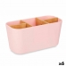 Hammasharjateline Berilo B9045-PINK Pinkki Bambu polypropeeni 21 x 10 x 9 cm (6 osaa)