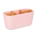 Hammasharjateline Berilo B9045-PINK Pinkki Bambu polypropeeni 21 x 10 x 9 cm (6 osaa)