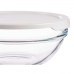 Lancheira Redonda com Tampa Chefs Branco 595 ml 14 x 6,3 x 14 cm (6 Unidades)