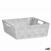 Coș Multifuncțional Alb Pânză 3 L 23 x 8 x 27 cm (48 Unități)