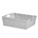 Veelzijdige mand Wit Stof 3 L 23 x 8 x 27 cm (48 Stuks)