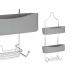 Rangement de douche 28 x 60 x 14 cm Gris Métal Plastique (6 Unités)