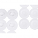 Antislipmat voor in de douche Wit PVC 68 x 1 x 36 cm (6 Stuks)