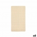 Luistamaton suihkumatto Kehykset Beige PVC 67,7 x 38,5 x 0,7 cm (6 osaa)