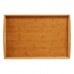 Tabuleiro Castanho Bambu 38 x 6 x 58 cm (6 Unidades)