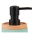 Soap Dispenser Berilo B5456BC-1 - 446 Mint Wood Resin Plastic 9,5 x 18,5 x 7,8 cm (6 Units)