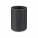 Toothbrush Holder Black Resin 7,8 x 10,5 x 7,8 cm (6 Units)