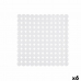 Antislipmat voor in de douche Wit PVC 68 x 36 x 1 cm (6 Stuks)