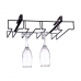 Glass Stand Iron 36 x 7,5 x 26 cm (6 Units)