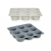 Bakplaat voor Muffins 22 x 3 x 22 cm Cupcakes (6 Stuks)