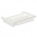 Draining Rack for Kitchen Sink Kinvara 2601407-2 White Plastic 42,5 x 7 x 29,5 cm (24 Units)