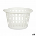 Cesto Kipit 8066-W Blanco Polipropileno 27 L 40 x 25 x 40 cm (18 Unidades)