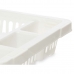 Draining Rack for Kitchen Sink Kinvara 2601407-2 White Plastic 42,5 x 7 x 29,5 cm (24 Units)