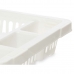 Vypouštěcí stojan pro kuchyňský dřez Bílý Plastické 42,5 x 7 x 29,5 cm (24 kusů)