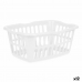 Korb Kipit 8067-W Weiß Polypropylen 50 L 58 x 24 x 42 cm (12 Stück)