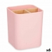 Βαση για οδοντοβουρτσεσ Berilo B9041-PINK Ροζ Bamboo πολυπροπυλένιο 9 x 11 x 9 cm (x6)