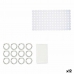 Conjunto de Banho Berilo CN-B6032A-WHITE Branco PVC Polietileno EVA (12 Unidades)