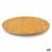 Placemat Draaiend Cirkelvormig Bruin Bamboe 40 x 3,4 x 40 cm (12 Stuks)